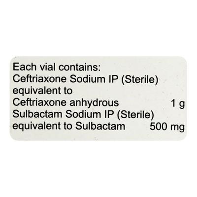 Cefrine Plus 1.5gm Injection 1's - Bacterial Infections-Cep