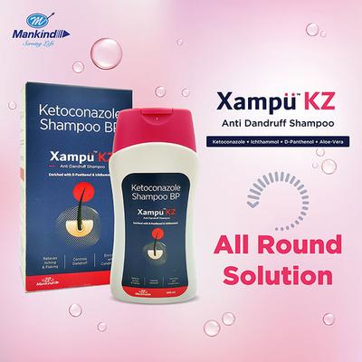 XAMPU KZ Shampoo 100ml - Dandruff-TAA