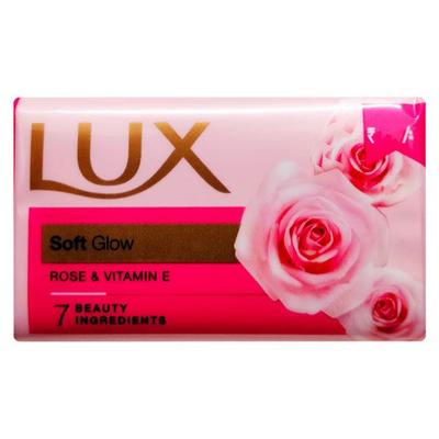 Lux Soft Glow Rose & Vitamin E For Glowing Skin Beauty Soap 41 gm - Soaps