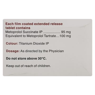 METOLAR XT 100 Tablet 15's - Hypertension-Bet