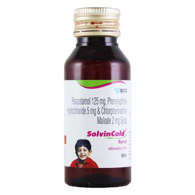Solvin Cold Syrup 60ml - Cough And Cold-Cou