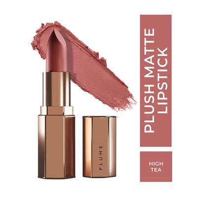 Plume Plush Matte Lipstick High Tea 5 gm - Lipsticks
