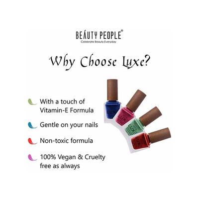 Beauty People Luxe Premium with Vit E 364 Blue Bliss 12 ml - Nail Polish