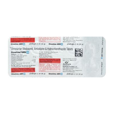 Olmetime Amh 20mg Tablet 10'S - Hypertension-Ang