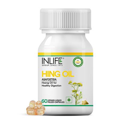 INLIFE Hing Oil Veg Capsule 60's - Digestive Health