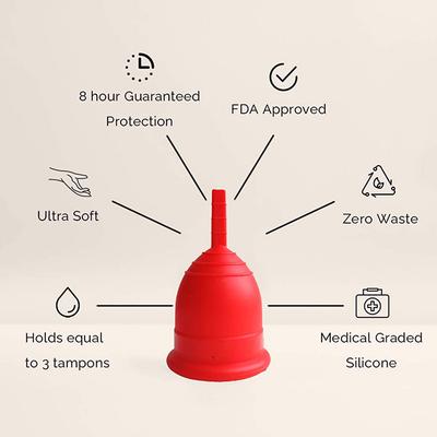 TWC Menstrual Cup (Large) 30 gm - Menstrual Cups