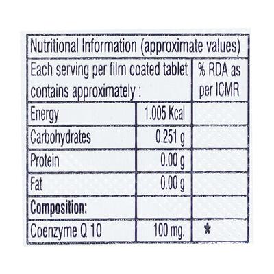 Coqueen 100mg Tablet 10'S - Supplements-Sup