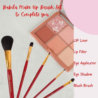 Babila Make-Up Set 5 tools Small- MBS-v 04 1's - Sponges & Applicators