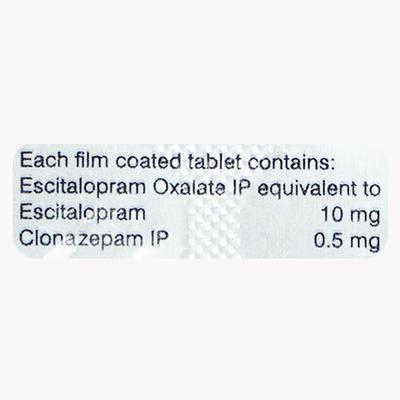 Escigress CZ 0.5mg Tablet 10'S - Depression-Ant