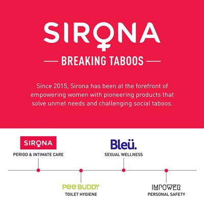 Sirona No Chemical Actives Refreshing Intimate Wash with Tasmanian Pepper Fruit 200ml - Intimate Care