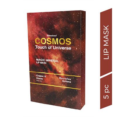 Cosmos by Bewakoof Magic Mineral Lip Mask - Copper & Honey (Pack of 5) 15 gm - Masks & Peels