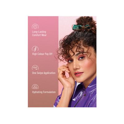 Swiss Beauty Hd Matte Pigmented Smudge Proof Lipstick Shade- Chic Pink 3.5 gm - Lipsticks