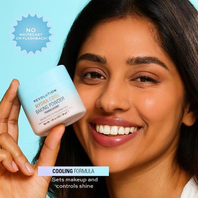 Makeup Revolution Hydra Cool Cooling Loose Baking Powder 30 gm - Loose Powder