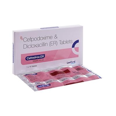 CEFREDROX DX Tablet 10's - Bacterial Infections-Cep