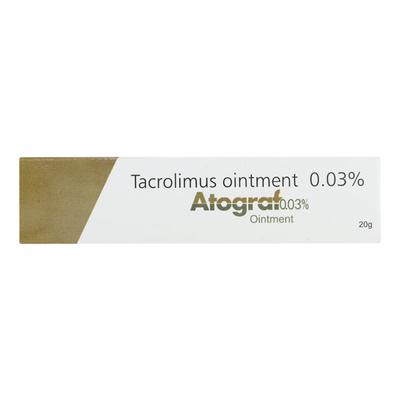 ATOGRAF 0.03% Ointment 20gm - Atopic Dermatitis(Eczema)-Oth