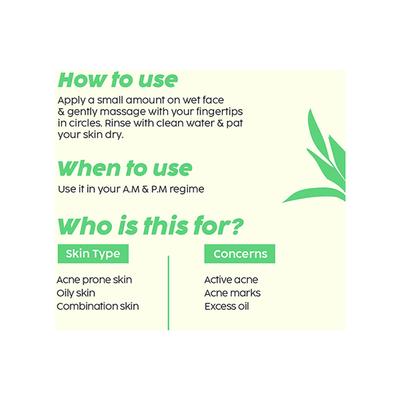 Plix The Plant Fix Oil Control 100ml - Face Wash & Cleansers