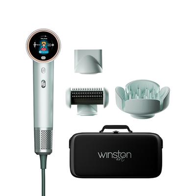 Winston Airizona Hair Dryer with Plasma Technology, 110,000 RPM BLDC Motor, LCD Display, 6 Modes, 3 Attachment 2600 gm - Hair Dryers