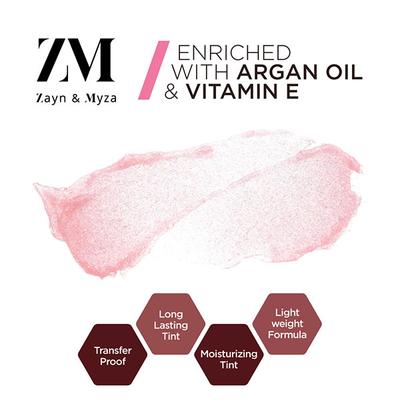 Zayn & Myza My Hue PH Lip Tint, Glossy Finish 3.2 gm - Lip Stains & Tints
