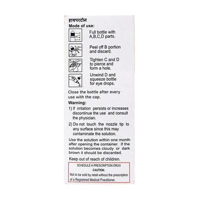 Hyperton Eye Drops 10ml - Eye Infections-Eaa