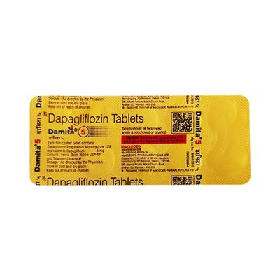 DAMITA 5 Tablet 10's - Diabetes-Ant