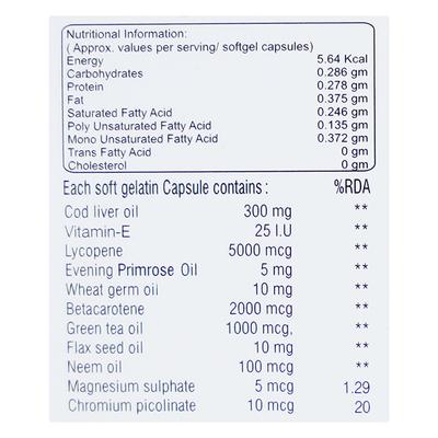 ECOSOFT Softgel Capsule 10's - Supplements-Sup