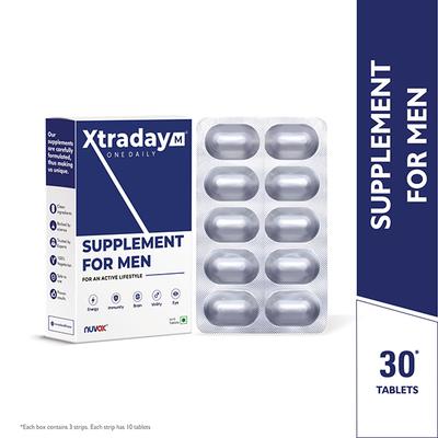 Nuvox Xtraday Supplement Tablet for Men 30's - Sexual Care