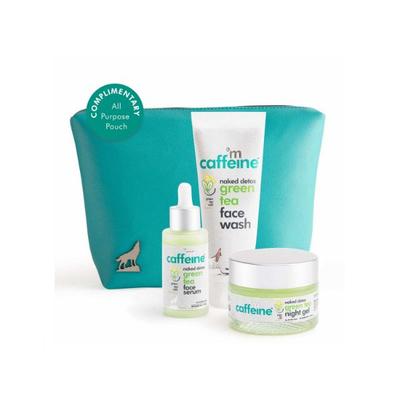 mCaffeine Green Tea Breakout Care Kit (AM & PM) 190 ml - Face Gels