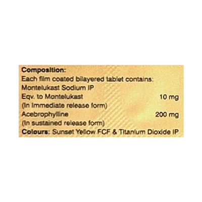 BRONCOFIL M Tablet 10's - Asthma/COPD-Ast