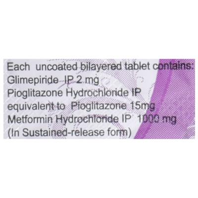 TRIPRIDE FORTE 2 Tablet 15's - Diabetes-Ant