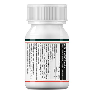 INLIFE Coenzyme Q10 + Bioperine Veg Capsule 60's - Co-Q