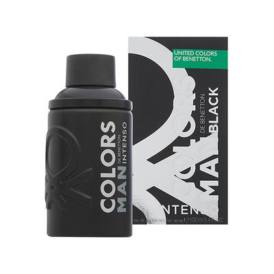 United Colors of Benetton Colors Black For Men Intenso Eau De Parfum 100 ml - Men Perfumes (Edt/Edp)