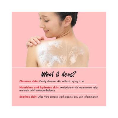 MyGlamm Super Foods Watermelon & Aloe Body Wash 300 ml - Shower Gels & Body Wash