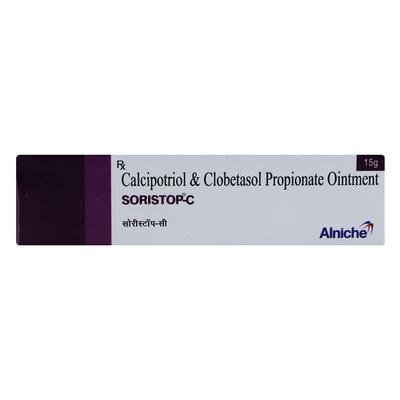 Soristop C Ointment 15gm - Psoriasis/Seborrhea/Ichthyosis-Pso