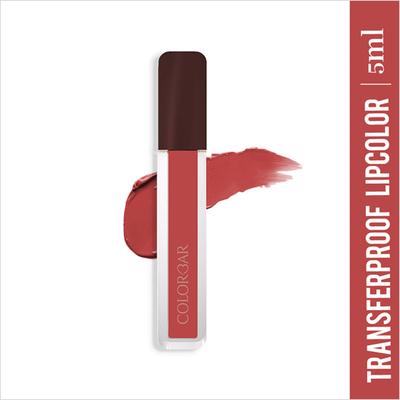 Colorbar PowerKiss Vegan Matte Lipcolor Transferproof Long-Lasting Hydrating- Lover Boy -014 5ml - Liquid Lipsticks