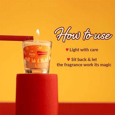 Plum BodyLovin' Caramel Popcorn Scented Candle 60 gm - Others