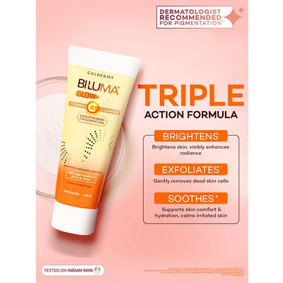 Biluma Glow Vitamin C Cleanser 100 ml - Face Wash & Cleansers