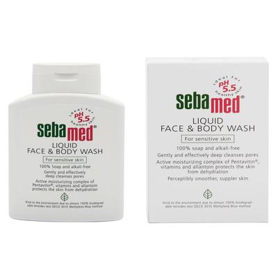SEBAMED FACE & BODY WASH Liquid 200ml - Shower Gels & Body Wash