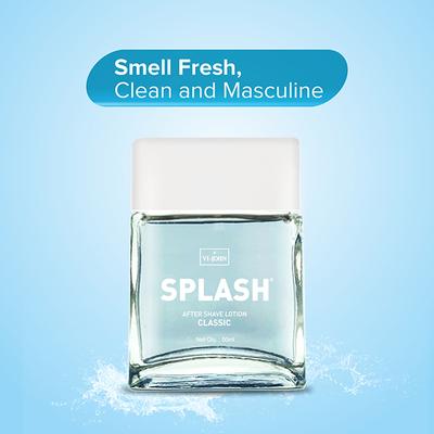 Vi-John Splash Classic After Shave Lotion- Pack of 4 x 50 ml - Shaving Foams