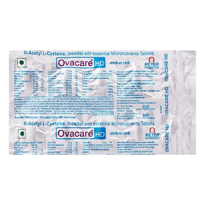 Ovacare HD Tablet 10'S - Supplements-Vam