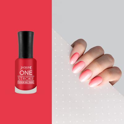 Jaquline USA One Stroke Premium Nail Enamel Rose Garden J06 8 ml - Nail Polish