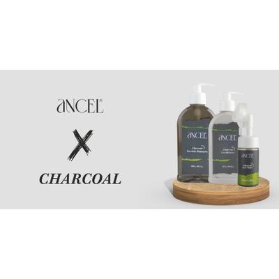 Ancel Charcoal Keratin Shampoo 300 ml - Shampoos