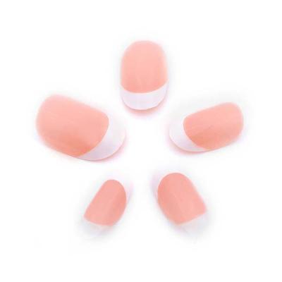 RENEE Stick On Nails - French Nails (FTN 01) 24pcs 1's - Nail Art