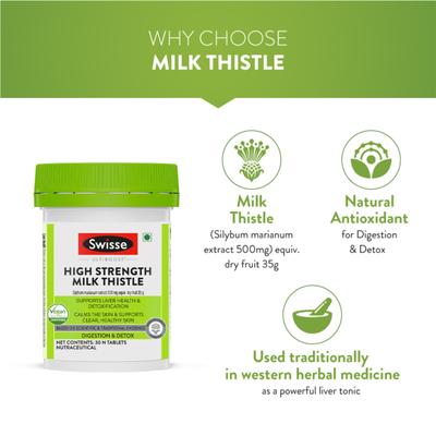 Swisse Ultiboost High Strength Milk Thistle Tablet 30's - Vital Health