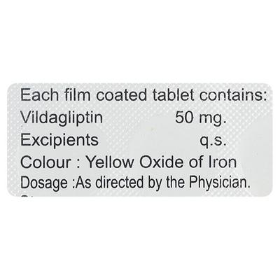 VILDABET 50 Tablet 15's - Diabetes-Ant