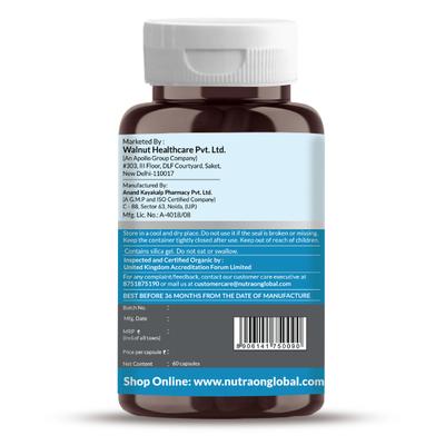 Nutra On Ashwagandha Capsule 60's - Speciality Medicines