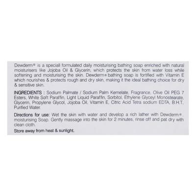 Dewderm Soap 100gm - Dry Skin-Emo