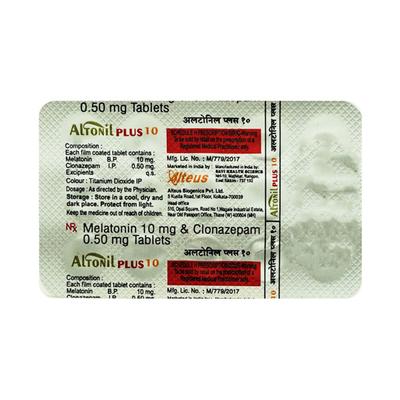 ALTONIL PLUS 10 Tablet 15's - Anxiety-Anx