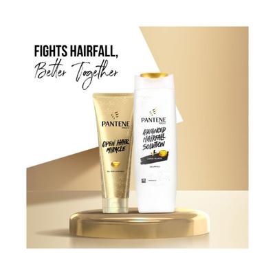 Pantene Advanced Hair Fall Solution Long Black Shampoo For Women 180 ml - Shampoos
