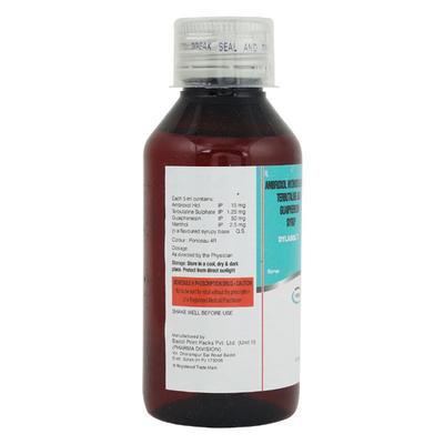 Dylasol T Syrup 100ml - Cough And Cold-Cou