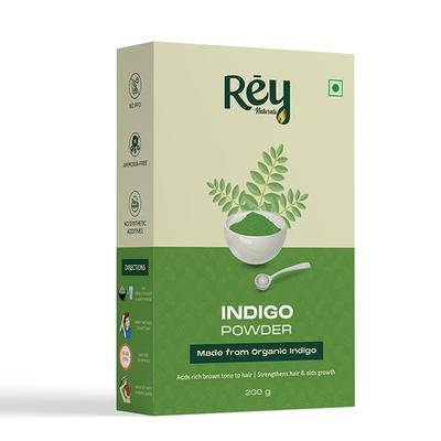 Rey Naturals Indigo Hair Powder 200 gm - Powder